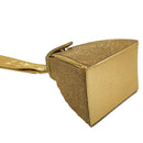 Boutique De FGG Pyramid Shape Crystal Clutch Evening Bags for Women Formal Party Rhinestone Purse Bridal Wedding Handbags