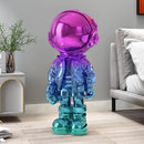 Moderne Kunst Wohnkultur Harz Handwerk Figur Astronaut Statue Nordic Wohnzimmer Dekoration Mode Skulptur Ornamente Geschenk