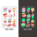 Tattoo-Aufkleber Leuchtendes Kind Kind Temporäre Fake Tattoos Glow Paste auf Gesicht Arm Bein für Kinder Körperkunst Meerjungfrau Aufkleber