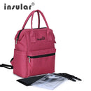 Insular Marke Windel Rucksack Tasche Mama Große Kapazität Kinderwagen Tasche Mama Baby Multifunktions Wasserdichte Outdoor Reise Wickeltaschen