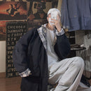 Grundlegende Jacken Frauen mit Kapuze Harajuku Patchwork Plaid Mäntel Paar BF High Street Cargojacke Damen Baggy All-Match Ins Zipper