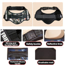 Hundegeschirr Service Dog K9 Reflektierendes Geschirr Verstellbare Nylon-Kragenweste für kleine große Hunde beim Gehen, Laufen, Haustierbedarf