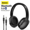 Baseus D02 Pro Drahtlose Kopfhörer Bluetooth-Kopfhörer 5.0 Faltbares Headset Sportkopfhörer Spieltelefon Fone Bluetooth-Ohrhörer