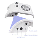 Lámpara de uñas LED Lámpara de uñas 140W Máquina de manicura con todas las funciones con máquina de taladro de uñas de 35000Rpm y colector de polvo al vacío de 40W