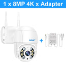 Smar 1080P 3MP 5MP 4K WiFi Kamera Outdoor 5X Digitalzoom PTZ Drahtlose Kamera IR Nachtsicht Zwei-Wege-Audio Home Security XMEYE