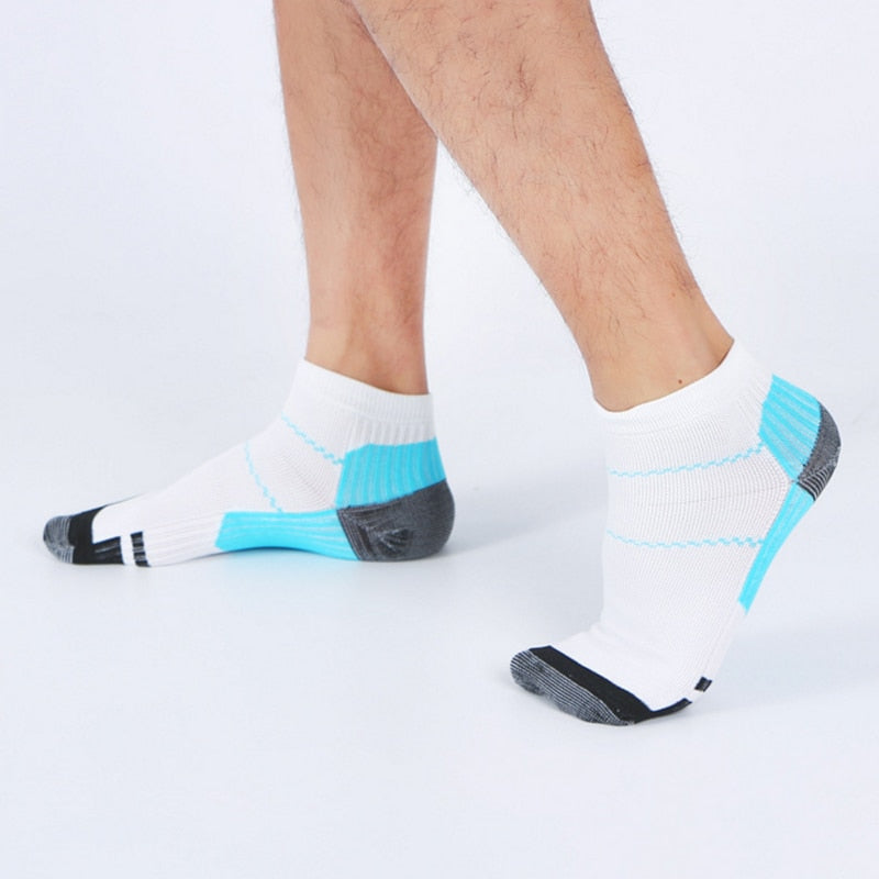 Heiße verkaufende Männer Frauen Kompressionssocken Plantar Fasciitis Socken Anti-Müdigkeits-Massage Medizinische Knöchel-Fuß-Socke Fersensporn-Socke