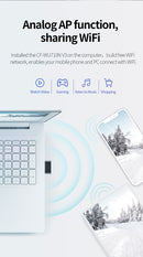 Mini-USB-WLAN-Adapter 802.11b/g/n-Antenne 150 Mbit/s USB-Wireless-Empfänger-Dongle Netzwerkkarte Laptop PC LAN WLAN-Emitter