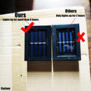 Intelligente Solar-LED-Außenleuchte, wasserdichte Gartendekoration, Lampen für Balkon, Hof, Straße, Wandleuchte, Garten, Solarlampe im Freien