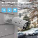 H.View 8Ch 5Mp 8Mp 4K Cctv Sistemas de cámaras de seguridad Kit de videovigilancia para el hogar Ai Audio Cámara IP para exteriores Poe xmeye app Nvr