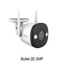 Dahua Imou Bullet 2E 2MP 4MP Cámara de visión nocturna a todo color WiFi Exterior Impermeable Seguridad para el hogar Detección humana Cámara Ip