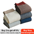 2021 Herbst Winter neue hochwertige Bio-Baumwolle Harajuku glückliche Männer Socken Kompressionssocken Herren Business Kleid lange Socke Geschenk