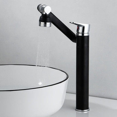 Tuqiu Multifunction Bathroom Faucet Gold Sink Faucet Hot Cold Water Mixer Crane Antique Bronze Deck Mounted Universal Water Taps