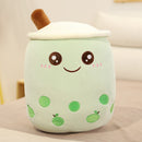 25/70 cm Real-Life Bubble Tea Cup Plüschtier Kissen Gefüllte Lebensmittel Weiche Puppe Milch Tee Tasse Kissen Kissen Kinder Spielzeug Geburtstagsgeschenk