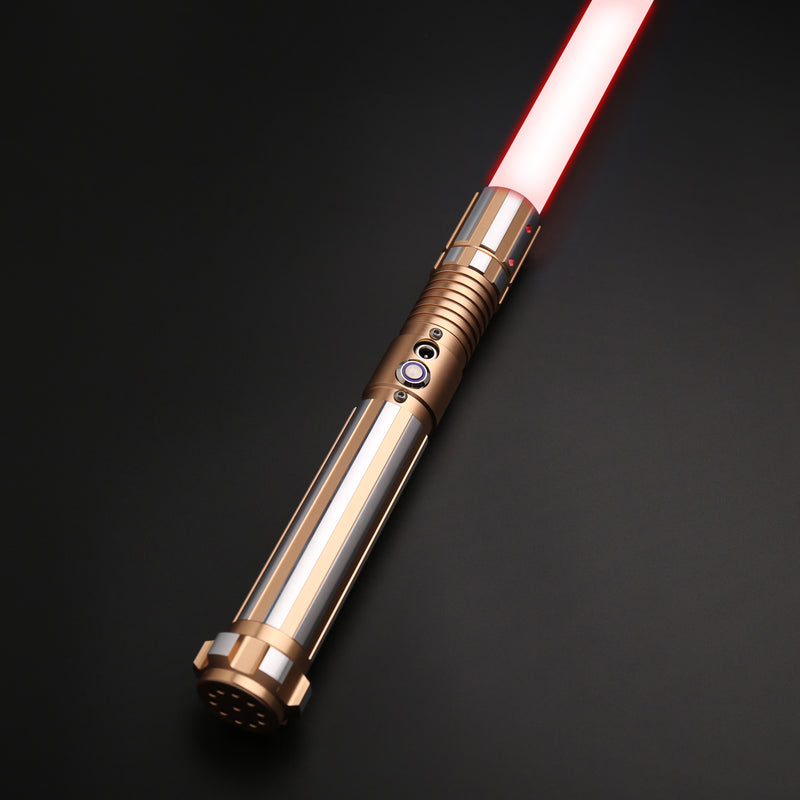 TXQsaber TS015 Balck RGB Lightsaber 82cm Dueling Blade Force FX Light Saber with Sound and LED Light Metal Handle FOC X-mas Toys