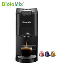 BioloMix 3 en 1 Cafetera Espresso 19Bar 1450W Cafetera de cápsula múltiple apta para Nespresso,Dolce Gusto y café en polvo