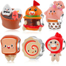 Silver 925 Desserts Delicious Lovely Food Series Charms Pendant Hamburger Egg Bead Charms Jewelry Making Fit DIY Silver Bracelet