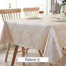 Europe Waterproof Tablecloths Printing Table Cloth PVC Background Cloth Plastic Table Cloth Home Decor Manteles Toalha De Mesa