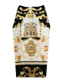 Neu kommender europäischer Frauen-Sommer-Druck-Bleistift-Rock-hohe Ausdehnungs-Persönlichkeits-Midi-Beleg-Hüfte-Rock-weiblicher Herbst