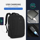 Mochila para hombre de gran capacidad de 39L con garantía de por vida, mochila para ordenador portátil de 17,3 pulgadas, bolsa de viaje antirrobo para hombre, mochila escolar impermeable para hombre