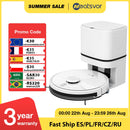2021 NEATSVOR S600 Roboter-Staubsauger Lasernavigation 6000PA Staubbeutel Automatisches Staubsammelsystem Smart Home