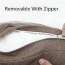 Runde Form 2 Größe Baumwolle Leinen Sitzkissen Seidenbaumwollkern Tatami Kissen Kissen Heimtextilien Weiches Auto Sofakissen