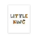 Baby-Löwen-Druck-Tier-Tier-Schwarz-Weiß-Fotografie-Plakat Kinder zitieren skandinavische Kunst-Leinwand-Malerei-Heimdekoration