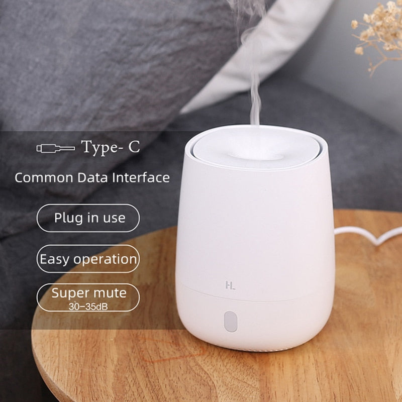 Portable USB Aromatherapy Diffuser Humidifier Air Dampener Aroma Machine Essential Oil Ultrasonic Mist Maker LED Night Light