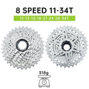 SUNSHINE Road Bike 8 9 10 11 12 Speed Velocidade 11-23T/25T/28T/30T/32T/34T Bicycle Cassette Freewheel MTB Sprocket for SHIMANO