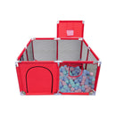 Corralito de bebé para niños, PISCINA DE BOLAS, parque, barrera de seguridad plegable para 0-6 años, patio de juegos para bebés, suministros para bolígrafos de actividad