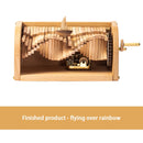 Spieluhr Reines handgefertigtes Holz Reines handgefertigtes Holz The Song Of Chasing The Waves Geschenkbox Verpackung Modernes einfaches Festivalgeschenk