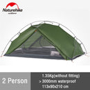 Naturehike VIK Zelt 1 2 Personen Ultraleichtes Zelt Tragbares Reise Wandern Outdoor Zelt Luftiges Angelzelt Wasserdichtes Campingzelt