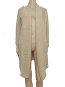 Fitshinling Mode Winter Strickjacke Damen Jacke Oberbekleidung Bohemian Taschen Strickpullover Lange Strickjacken Damen Kleidung Khaki