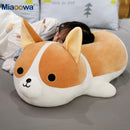 40-80 cm Riesengröße Niedlicher Corgi Hund Plüschtiere Kuscheltier Hündchen Kissen Weiche Schöne Puppe Kawaii Weihnachtsgeschenk für Kinder