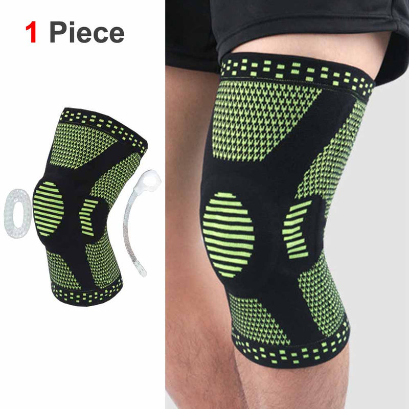 Professional Compression Knee Brace Support Protector For Arthritis Relief, Joint Pain, ACL, MCL, Meniscus Tear, Post Surgery