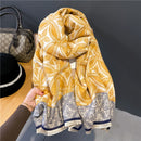 Warmer Winterschal Kaschmir Frauen Pashmina Design Druck Schals Wrap Weibliche Dicke Decke Weiche Bufanda Stolen 2022 Mode