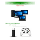 USB Receiver For Xbox One 2nd Generation Controller PC Wireless Adapter for Windows7/8/10 Laptops Wireless Controller Adapter