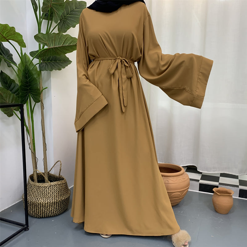 Eid Mubarak Abaya Dubai Turkey Kuftan Muslim Abayas for Women Hijab Dress Caftan Marocain Islamic Clothing De Moda Musulmanan