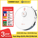 NEATSVOR X600pro 6000pa Laser-Navigations-Roboter-Staubsauger, APP Virtual Wall, Breakpoint Clean, Draw Cleaning Area, Wischwäsche