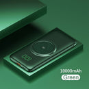 PINZHENG 20000 mAh Wireless Charger Power Bank Eingebaute 4 Kabel 10000 mAh Powerbank Tragbares externes Ladegerät für iPhone