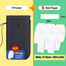 Niimbot Tragbarer Thermo-Etikettendrucker Pocket Mini Wireless Barcode Printer Bluetooth-Verbindung für Handy Android iOS Ho