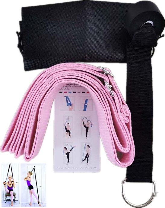 Stretching Legs Strap Door Flexibility Trainer For Ballet Cheer Dance Gymnastics Trainer Yoga Belt Stretch Belt Yoga Accessories