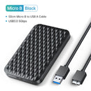 ORICO External HDD Case 2.5&quot; HDD Case USB 3.0 to SATA 5Gbps Hard Drive Case for 7-9.5mm 2.5 inch SATA hd externo for PC