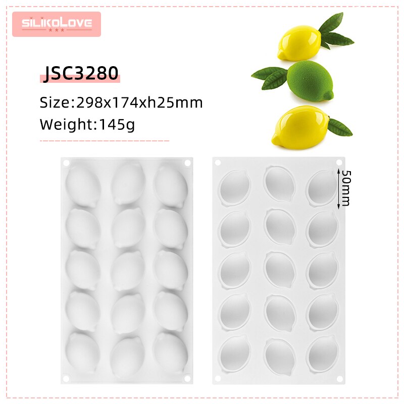 SILIKOLOVE 8 Cavity Cherry Silicone Cake Mold for Baking Pastry Form Cake Decoration Tools