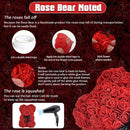 Regalos para mamá Oso rosa 25 Cm / 40 Cm Flores artificiales Rosa Oso de peluche Aniversario de bodas Regalos de cumpleaños para su novia Mujer