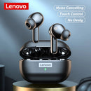 Auriculares inalámbricos deportivos Lenovo LP1S Tws, auriculares estéreo, música HiFi con micrófono, auriculares Bluetooth 5,0 para teléfonos inteligentes Android IOS