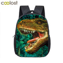 12 Zoll Tiere Dinosaurier Rucksäcke Dinos Kinder Schultaschen Baby Kleinkind Tasche Jungen Rucksack für Kinder Kindergarten Taschen Geschenk