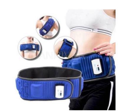 Cinturón adelgazante eléctrico inalámbrico para perder peso, masaje físico, tiempos de oscilación, vibración Abdominal, músculo del vientre, entrenador de cintura, estimulador