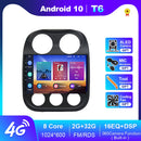 NAVISTART Autoradio für Jeep Compass Patriot 2010-2016 Autoradio Stereo 2 Din Player GPS Navigation Carplay DSP OBD Kein CD Player