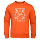 Wikinger Legende Männer Hoodies Sweatshirt Valhalla Odin Herren Sweatshirts 2022 Herbst Winter Lässige Pullover Fleece Warme Streetwear