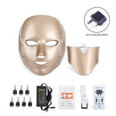 7 Farben LED Lichttherapie Gesichtsmaske Hautverjüngung Led Photon Gesichtsmaske Phototherapie Gesichtspflege Schönheit Anti Akne Maschine